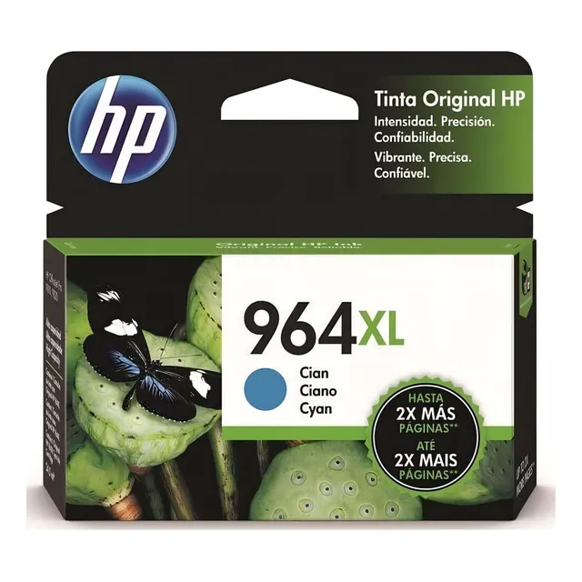 Cartucho Hp 964xl Cyan 9010 9020