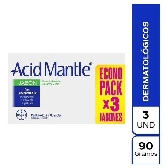 Acid Mantle Jabón Corporal X 3 