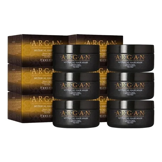 Kit X 6 Mythical Mascara Capilar Argan X 250 Gr  Fidelite 