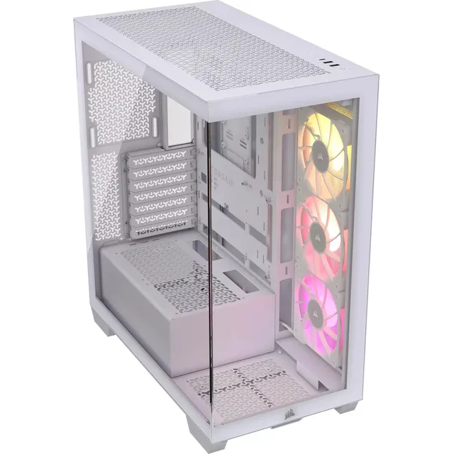 Gabinete Corsair 3500x Argb Mid-tower Atx Icue Link Blanco