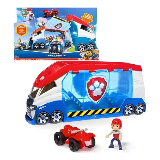 Paw Patrol Camión Gigante / Paw Patroller  + Atv De Ryder