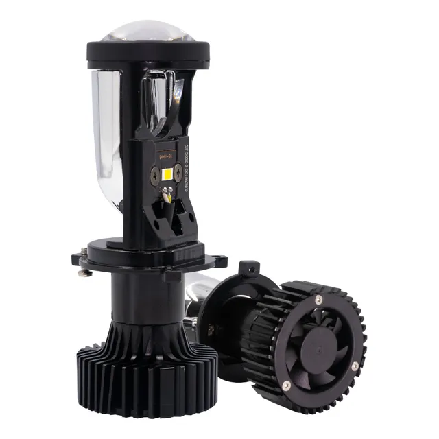Par Bombillos Luz Led Proyector Nitro Led Xp1 H4 Carro  Moto