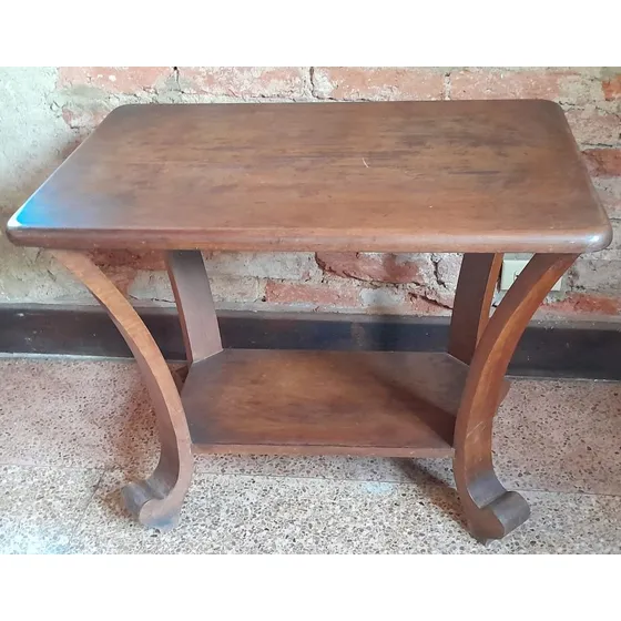 Mesa Centro Auxiliar Madera - Mueble - Decoracion - Vintage 