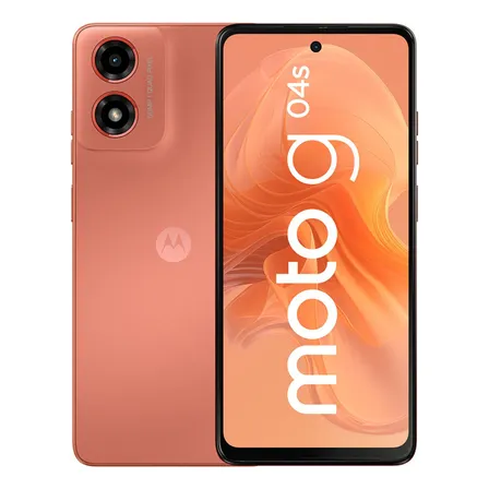 Celular Moto G04s 4 + 128 Naranja