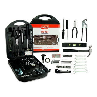 Kit Jogo Ferramentas 151 Peças Semiprofissional Com Maleta Kit Jogo Ferramentas 151 Peças Semiprofissional Com Maleta