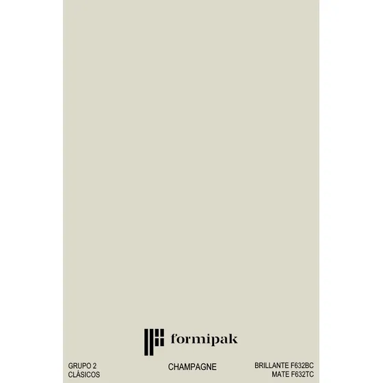 Formipak Laminado Formica Champaña (crema) Mate Y Brillante