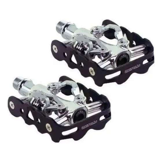 Pedal Zeray Zp 101z Doble Traba 9/16 De Aluminio Mtb