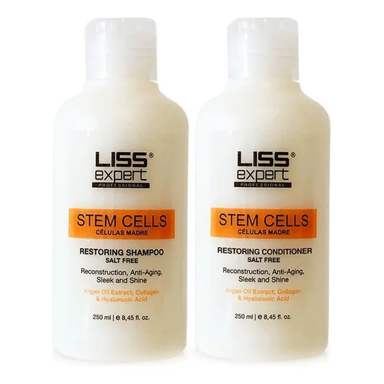 Kit Shampoo Y Acondicionador Celulas Madre Liss Expert 250ml