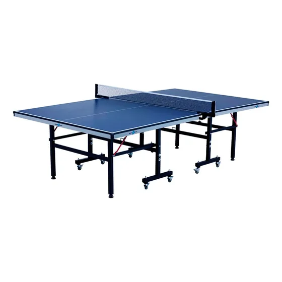 Mesa De Ping Pong 16mm Profesional Sportfitness Plegable Gym Color Azul Claro
