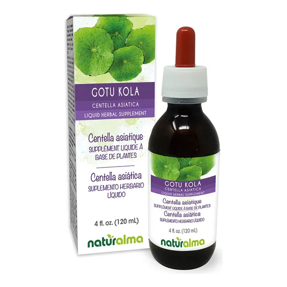 Suplemento Herbal Naturalma, Tintura De Centella Asiática, 1