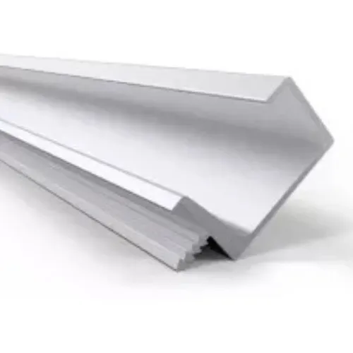 Perfil Tirador De Aluminio Tipo C 18mm X3mts Color Blancoeco
