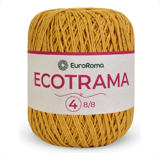 Barbante Nº4 Ecotrama Euroroma 200g 340m Toque Macio