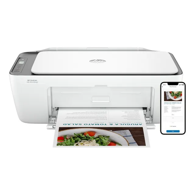 Impresora Multifuncional HP DeskJet Ink Advantage 2875 Color Wifi Smart App Copia Escaner