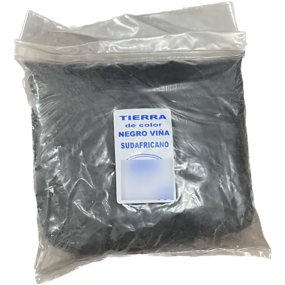 Tierra De Color 1kg Pigmento Marcar Negro Sudafricano 