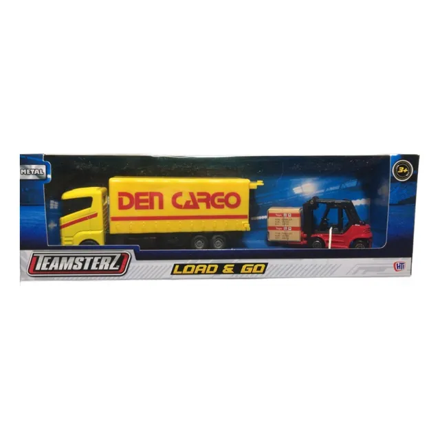 Camion Y Montacarga Parte Metal Teamsterz 14111 Amarillo Srj