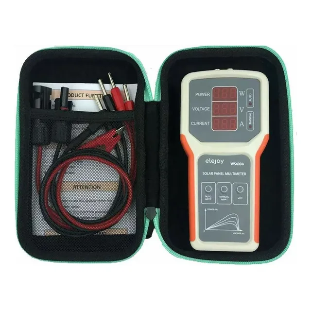 Multimetro Panel Solar Probador Mppt Medidor Potencia El400b