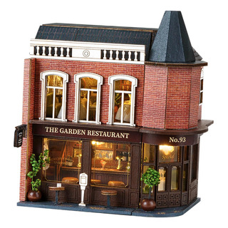 Kits De Casas En Miniatura Para Manualidades, Restaurante Kits De Casas En Miniatura Para Manualidades, Restaurante