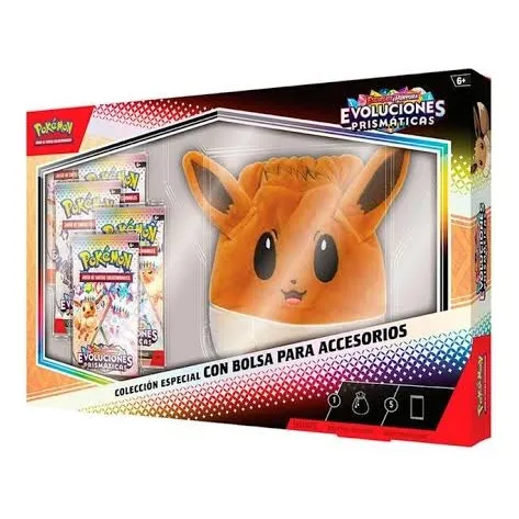 Pokémon Prismatic Evolutions Accesory Pouch Special Español