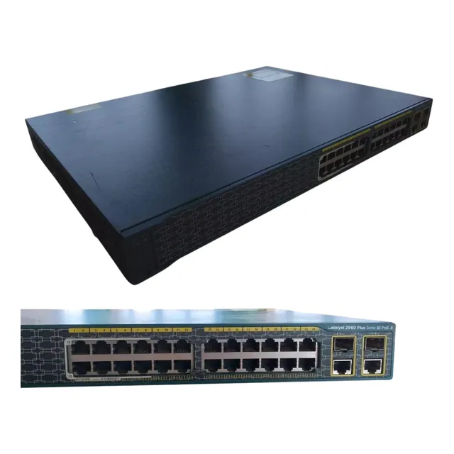 Switch Cisco Programable Ws-c2960-24 Catalyst (Reacondicionado)
