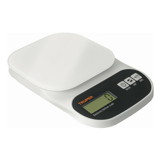 Báscula De Cocina Digital Truper Base-5ec Pesa Hasta 5kg Blanca Báscula De Cocina Digital Truper Base-5ec Pesa Hasta 5kg Blanca