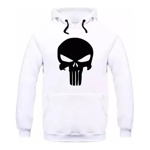 Moletom Blusa Frio Casaco Justiceiro Punisher Seriado Geek 