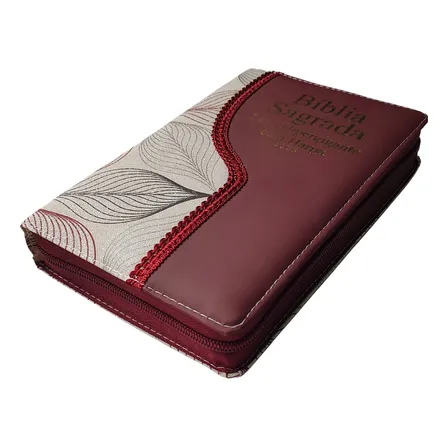 Bíblia Hiper Gigante Plus Com Harpa Zíper Índice Almeida Corrigida Arc Palavras De Jesus Em Destaque E Edição Promessas Jfa João Ferreira