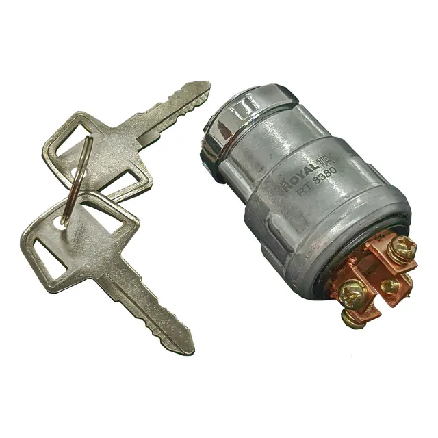 Llave De Contacto Tambor Arranque 3 Puntos Universal 4 Pin