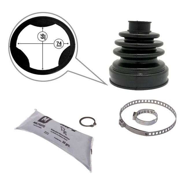 Kit Fuelle Transmisión Semieje Lado Caja Fiat Idea