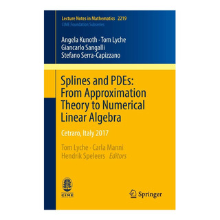 Libro: Splines Y Pde: De La TeorĂa Al Lineal NumĂ©rico Libro: Splines Y Pde: De La TeorĂa Al Lineal NumĂ©rico