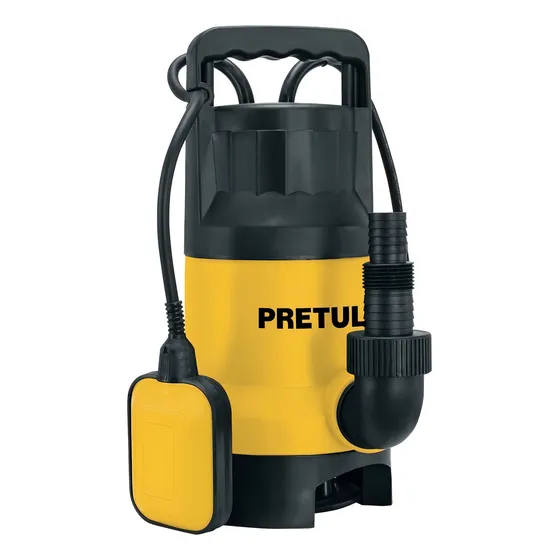 Bomba Sumergible Plástica 1 1/2 Hp Agua Sucia Pretul BOS-1-1/2SPP