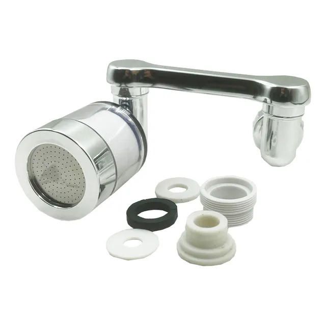 Extensor Canilla Móvil Filtro Materiales Abs Baño Cocina 