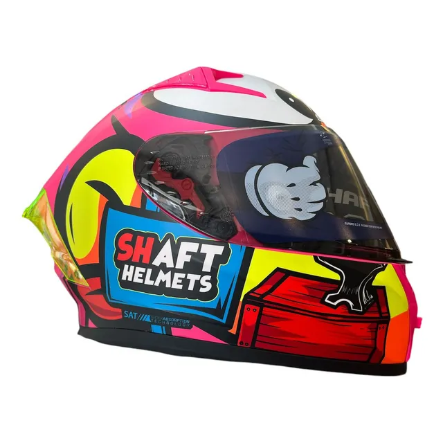 Casco Para Moto Shaft Sh526sp Talla M