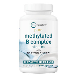 Micro Ingredients Methylated B Complex 240 Capsulas Micro Ingredients Methylated B Complex 240 Capsulas