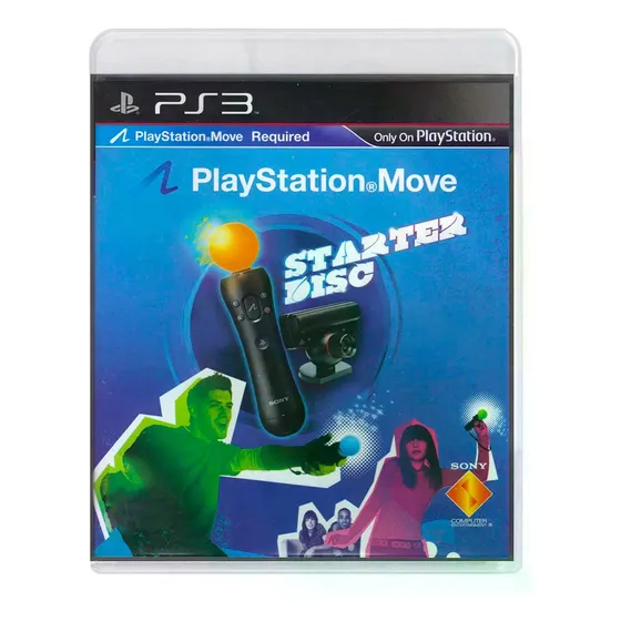 Jogo Seminovo Playstation Move Starter Disc Ps3