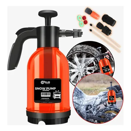 Snow Foam Manual 3 em 1 com 2 Litros Gerador Aplicador Borrifador de Espuma Neve