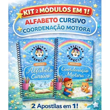 Apostila Atividades Alfabeto Infantil Coord. Motora Reforço