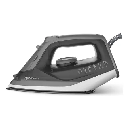 Mademsa MIR20 Plancha Con Base De Cerámica Con Vapor Vertical