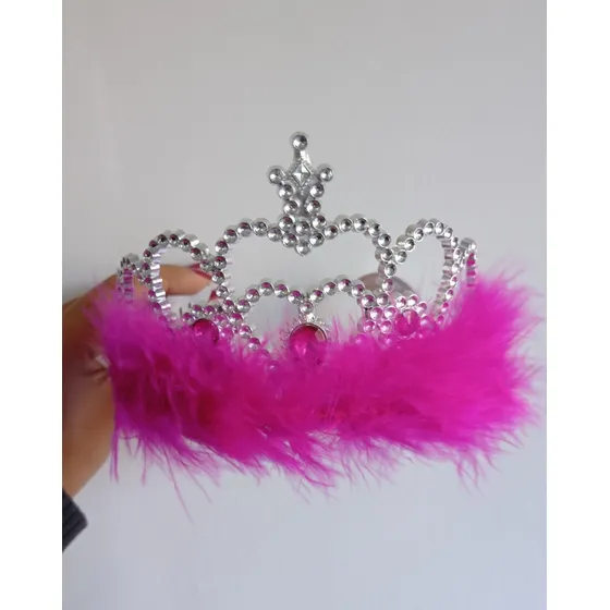 Coronas Plásticas Tipo Cintillo Para Niñas