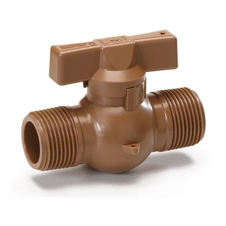 Registro De Esfera Pvc Rosca Macho De 3/4'' Com Borboleta