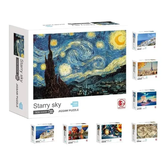 Puzzle Rompecabezas 1000 Pzs Varios Modelos Paisaje Lelab
