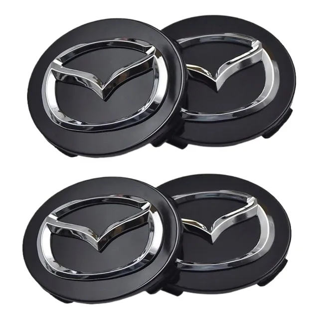 Tapacubos De 4 X 56 Mm Para Mazda 3/6 Cx-5 Cx-4 2012-2019