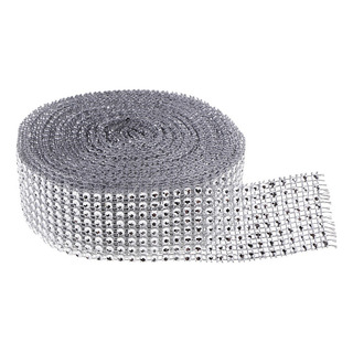 10 Yardas Diamante De Malla Rollo Rhinestone Cinta Adorno 10 Yardas Diamante De Malla Rollo Rhinestone Cinta Adorno