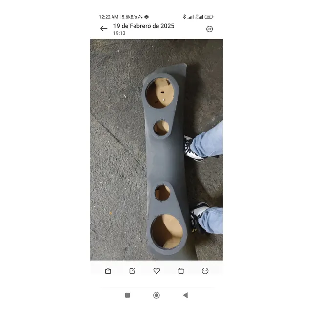 Tabla Para Medios Y Tweeter 6pulgadas