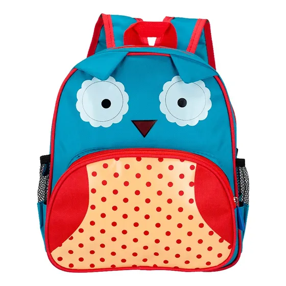 Mochila Escolar Niño Niña Nena Animales Jardín Preescolar