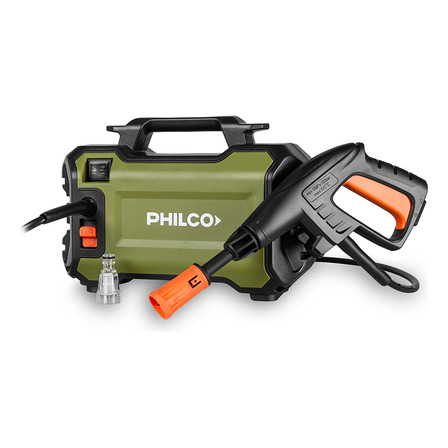 Hidrolavadora Philco Hi1101dh 1100w 90 Bar Color Verde Hidrolavadora Philco Hi1101dh 1100w 90 Bar Color Verde