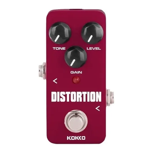 Pedal Guitarra Morgan Nkt275 Fuzz Germanium Análogo Vermelho 9V
