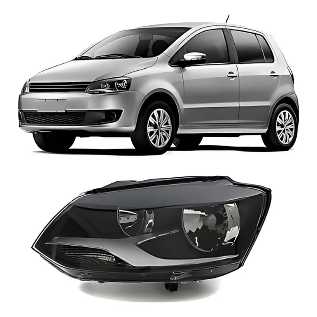 Farol Fox Spacefox 2010 2011 2012 2013 2014 Mascara Negra