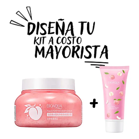 Exfoliante Facial Extractos De Durazno Pink Bioaqua