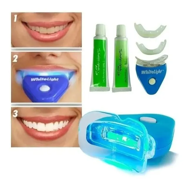 Blanqueador Dental Gel Tratamiento Led Dientes Blancos White