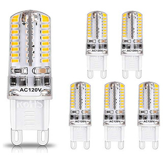 Bombillas Led G9 Regulables, 4w (35w Halgena), 3000k Blanco Bombillas Led G9 Regulables, 4w (35w Halgena), 3000k Blanco